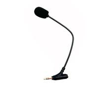 Xuancai Microfono da 3,5 mm per cuffie da gioco Cuffie Microfono con schiuma nera Microfono da gioco Flessibile 7.5 "Sostituzione del microfono per cuffie da gioco