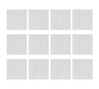 Xuancai Pannelli fonoassorbenti in schiuma di poliestere con struttura insonorizzata per camere da letto e sale musicali decorazioni pannello di assorbimento acustico 12PCS