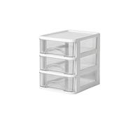 Xuancai Piccolo organizzatore da scrivania impilabile Desktop Storage Clear Desktop Storage Cassetti Organizzatori di Trucco Scatola Scatola di Cancelleria Organizzatore di Cancelleria