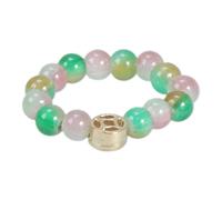 Xuancai Rainbows Anelli Femminile Moneta di Rame Moneta Dito Gioielli Naturali di Colore Della Caramella, Misura unica, come descritto, come descritto