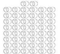 Xuancai Spazi vuoti in acrilico per cucire abbigliamento e distintivi facili da usare e sostituire immagini in acrilico Badge Blanks