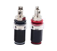 Xuancai Terminali femminili dei connettori del corno per le banane maschio del teatro domestico spina le spine a banana senza saldatura di alta conducibilità