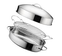 Xuancai Torrefazione ovale del vapore dell'alimento dell'acciaio inossidabile di grande capacità con le pentole di cottura a vapore della maniglia per la stufa a induzione elettrica del gas pentole