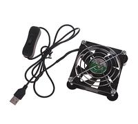 Xuancai USB Router Fan Set-top Box Cooler 80mm 120mm 240mm PC FAI DA TE Con Interruttore Set-top Box Radiatori 3000RPM Dissipazione del Calore Router Raffreddamento Console di Gioco Cuscinetto Olio di