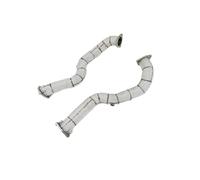 Xuanqingyi Store Compatibile con 718 GT4 RS 4.0T dal 2020 in poi con downpipe isolato con catalizzatore/senza tubo di scarico catalizzato(100cell)