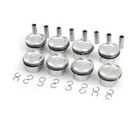 Xuanqingyi Store Set di 8 pistoni e fasce elastiche per motore N63 11:1 compatibili con BMW 550i 750i X5 F01 F02 F03 E70 E71 N63 4.4L V8 Bielle e parti