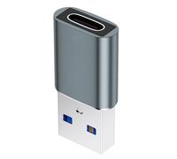 Xuanxi Adattatore da USB 3.0 a tipo C in metallo 5 Gbps Trasferimento ad alta velocità Universale Connettività per ufficio Viaggi Elettronica mobile Adattatore USB Tipo C ad alta velocità