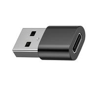 Xuanxi Adattatore da USB C a A 480 Mbps per ricarica e sincronizzazione rapida, alloggiamento in metallo per laptop, tablet, dispositivi mobili da C a A