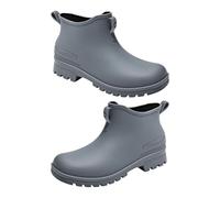 Xuanxi Anti Slip Water Boot Per La Pesca All'aperto Pioggia Confortevole Scarpe Uomo Donna Breve Traspirante Unisex Pioggia, Grigio, AA