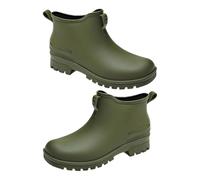 Xuanxi Anti Slip Water Boot Per La Pesca All'aperto Pioggia Confortevole Scarpe Uomo Donna Breve Traspirante Unisex Pioggia, Verde, Medium