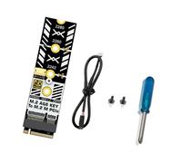 Xuanxi Convertitore termico per schede di rete a HDD NVMe che consente una connessione stabile e gestione del calore Convertitori slot WiFi