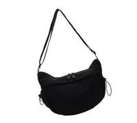 Xuanxi Mezzaluna Borsa A Tracolla Per Le Donne Alla Moda Imbracature Borse Multi Tasca Hobos Con Cinghia Regolabile Imbracature Da Donna Crossbody Grande Spalla Shopping Hobos, Nero , One Size