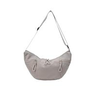 Xuanxi Mezzaluna Borsa Piccola Imbracature Crossbody Bag Con Mezza Luna Forma Alla Moda Fionde Luna Borse Slouchy Dumpling Borse Crossbody Per Le Donne, grigio, One Size