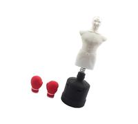 Xuanxi Set di guantoni da boxe in miniatura e sacco da boxe in scala 1/12, accessorio da collezione realistico per la casa dei giocattoli con dettagli intricati miniature sportive