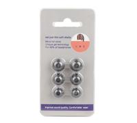 Xuanxi Tappi per orecchie ergonomici lisci e flessibili dal design ergonomico per migliorare la stabilità del suono, uso prolungato per auricolari di ricambio 6/5