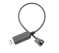 Xuanxi USB A 4Pin 5V A 12V Manica USB Ventola Adattatore di Alimentazione Del Cavo Del Connettore Della Cassa Per PC di Raffreddamento Isolato IN PVC Fan