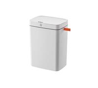 Xuanyingfafafa Cestino della spazzatura, Cestino con coperchio, in plastica for casa, cucina, ufficio, cestino for la carta straccia(S)