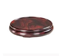 Xuanyingfafafa Supporto per Bonsai, Base for teiera Bonsai, espositore con Ramo Rosso Acido, Supporto in Cristallo for vasi di Fiori(S)