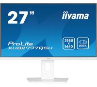 iiyama XUB2797QSU-B2 27" IPS LCD Slim Bezel, 100Hz, 1ms (MPRT), 2560x1440, HDMI/DP, 2 x USB, 2 x 2W Altoparlanti, Supporto regolabile in altezza, TCO09 & TUV-GS