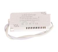 XUbixpapv Driver LED in plastica | Compatibile con l'illuminazione a LED: for lampade da soffitto, lampadine, strisce luminose, piccoli accessori(60-80w)