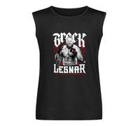 XUBLCX Brock Lesnar Beast Incarnate Mens Black Sleeveless T-Shirt Graphic Tee Printed Unisex Vest Tank Tops Shirt M