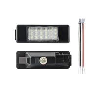XUBOR 2 pezzi Canbus LED luce targa auto lampade, for Citroen C4 C2 C3 C5 C6 C8, for Peugeot 106 1007 207 307 406 407 607 308 508 Luce targa