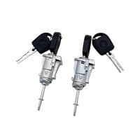 XUBOR 2 pz Ont Chiave Cilindro Serratura Porta Sinistra Destra, per Vw, per Passat, B5 3b 96-05 3b0837167 3b0837168 Meccanismo di chiusura della porta(Left)