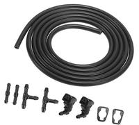XUBOR 7 pezzi ugelli lavavetri anteriori for auto tubo flessibile da 2 metri 7C3Z17603A, for Ford, F250 F350 F450 F550, for Super Duty, 2008 2009 2010 Ugello lavavetri riscaldato