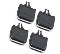 XUBOR Auto Anteriore Dash AC Griglia di Sfiato Uscita Tab Clip Manopola Cursore, for Boxster, for Cayman 981 2013-2020, for Carrera, 991 Clip per bocchette di ventilazione dell'auto(BLACK Rear right)