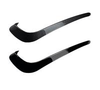 XUBOR Auto Nero Lucido Anteriore Fendinebbia Sopracciglio Vento Fendinebbia Cornice Palpebra Trim Copertura, for VW, for Passat, B7 2011-2015 Finitura per sopracciglia fendinebbia per auto