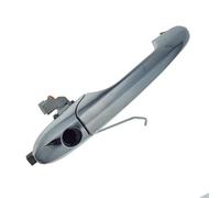 XUBOR Auto Sinistra for Esterno Destro, for Dofor, Maniglia Cromata 735485875 735592026 735592014 735592012, for Alfa Romeo, Guida a Destra Maniglia interna per portiera auto(BLACK Right With Hole)