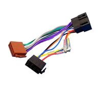 XUBOR Cavo di collegamento audio per auto Cablaggio del connettore ISO per radio stereo per auto a 16 pin da femmina a presa