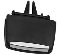 XUBOR Clip for linguetta di uscita dello sfiato dell'aria condizionata centrale anteriore/posteriore for BMW, X5 E70 X6 E71 Clip per bocchette di ventilazione dell'auto(BLACK Rear)