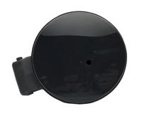 XUBOR Coperchio del serbatoio con sportello di rifornimento carburante bianco nero rosso, for Polo 6R 2010-2018 6RD809857D 6R0809857D 6R0 809 857 D 6R0809857 Copertura tappo carburante(Schwarz)