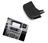 XUBOR Cursore con clip for linguetta di uscita della griglia sfiato del climatizzatore for cruscotto, for VOLVO, V60 S60 V40 2011-2019 Clip per bocchette di ventilazione dell'auto(BLACK Model B)