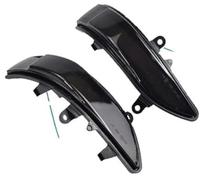 XUBOR For Subaru, for forester, for Outback, for Legacy Tribeca Lampada ripetitore specchietto retrovisore 2007-2016 LED Specchietto retrovisore Indicatore di direzione Indicatore di direzione(BLACK B