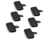 XUBOR For VOLVO, XC90 V90 S90 Auto Aria Condizionata Vent Clip di Riparazione Kit Anteriore Posteriore AC Griglia Sfiato Uscita Tab Cursore Clip per bocchette di ventilazione dell'auto(BLACK Onecolor)