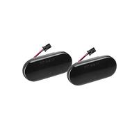 XUBOR For VW, Golf, MK4, Jetta, GTI R32 Fumo Dinamico Che Scorre LED Indicatore Laterale Luce di Segnale 14805294 7E0949117 Luce di posizione laterale