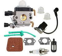 XUBOR Kit bobina di accensione candela carburatore, for STIHL, FS55 FS38 FS55R KM55 FS45 FS46 Candela per tosaerba