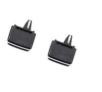 XUBOR Kit di riparazione clip for linguetta di uscita dell'aria, for Mercedes-Benz, W166 ML GL GLS GLE 2011-2018 Clip per bocchette di ventilazione dell'auto(BLACK Central 2pcs)