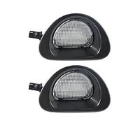 XUBOR Lampada luce targa a LED for targa auto, for Citroen, for C1 MK I 2005-2013, for Peugeot, for 107 2005-2014 Lampadina luce targa posteriore 6340E2 Luce di posizione laterale