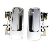 XUBOR Maniglia esterna for portiera auto argento 69220-AA010 69210-AA010, for Camry, 69230-AA010 69240-AA010 1997 1998 1999 2000-2001 Maniglia interna per portiera auto(Rear Left and Right Silver)