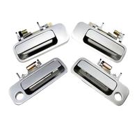 XUBOR Maniglia esterna for portiera auto argento 69220-AA010 69210-AA010, for Camry, 69230-AA010 69240-AA010 1997 1998 1999 2000-2001 Maniglia interna per portiera auto(A Set 4 Sides Silver)