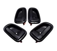 XUBOR Maniglia interna porta anteriore posteriore sinistra destra, for Corolla, for Geo Prizm 1.8L 1.6L69206-12130,69205-12130 1993 1994 1995-1997 Maniglia interna per portiera auto(BLACK A Set 4 Pcs)