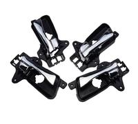 XUBOR Maniglia interna porta cromata anteriore posteriore sinistra destra, for Elantra, Touring 2.0L 82610-2L010 82620-2L010 83610-2L010 2009-2012 Maniglia interna per portiera auto(BLACK A Set 4 Pcs)