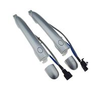 XUBOR Maniglie esterne for porte auto color argento, for Koleos, 2009-2018 80640-JY01B 80640-JY01A 80647-JY01A 80647JY01A Maniglia interna per portiera auto(Front Pair 2pcs Silver)