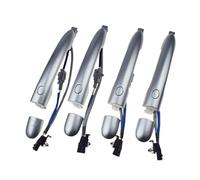 XUBOR Maniglie esterne for porte auto color argento, for Koleos, 2009-2018 80640-JY01B 80640-JY01A 80647-JY01A 80647JY01A Maniglia interna per portiera auto(A Set 4pcs Silver)