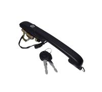 XUBOR Maniglie esterne for portiere auto nere con chiavi, for Passat, B4 3A0839205A 3A0839206A 3A0837207C 3A0837208C 1994 1995 1996 1997 Maniglia interna per portiera auto(BLACK Front Left)
