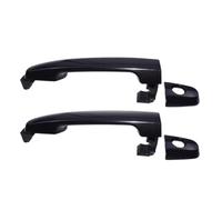 XUBOR Maniglie esterne nere for auto, for RAV4, for Yaris, for Corolla, Matrix 1.5L 69211-AA020 69227-AA010 8971449 889771457 69210-33080 Maniglia interna per portiera auto(BLACK 2pcs Keyhole)