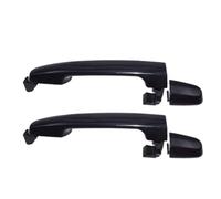 XUBOR Maniglie esterne nere for auto, for RAV4, for Yaris, for Corolla, Matrix 1.5L 69211-AA020 69227-AA010 8971449 889771457 69210-33080 Maniglia interna per portiera auto(BLACK 2pcs No Keyhole)